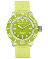Built to survive at great depths, designed to catch eyes on the beach: a bold unisex watch from Nautica.