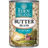 Eden Organic Butter Beans, No Salt Added, 15-Ounce Cans (Pack of 12)