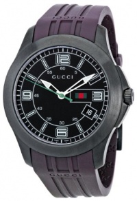 GUCCI Men's YA126203 Timeless Black Dial Watch GUCCI Men's YA126203 Timeless Black Dial Watch