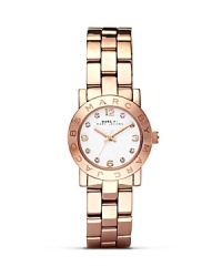 Make time for shine. It might be mini but this rose-gold plated stainless steel watch from MARC BY MARC JACOBS makes a major round-the-clock statement. Make time for shine. It might be mini but this rose-gold plated stainless steel watch from MARC BY MARC JACOBS makes a major round-the-clock statement.