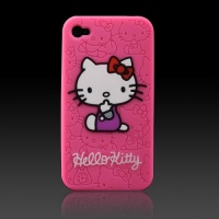 Hello Kitty Embossed Pink Flexa silicone case cover for Apple iPhone 4 4G 4S Hello Kitty Embossed Pink Flexa silicone case cover for Apple iPhone 4 4G 4S