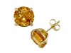 Genuine Citrine Earrings by Effy Collection® in 14 kt Yellow Gold LIFETIME WARRANTY