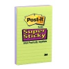 Post-it Super Sticky Notes, 4 x 6-Inches, Assorted Ultra Colors, Lined, 4- Pads/Pack