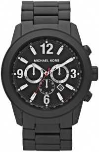 Michael Kors Chronograph Black Ion-plated Mens Watch MK8196 Michael Kors Chronograph Black Ion-plated Mens Watch MK8196