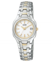 Feminine and formal, this Citizen watch is perfect for any occasion. Feminine and formal, this Citizen watch is perfect for any occasion.