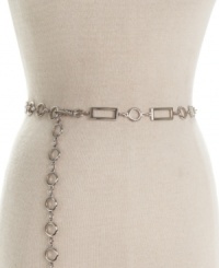 Add a silver lining to your look with this versatile Style&co. chain link belt. Add a silver lining to your look with this versatile Style&co. chain link belt.