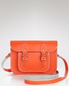 The Cambridge Satchel Company's signature bag flaunts an academic silhouette and a bright hue. This bold book bag earns top marks with kicky pleats and oxfords.