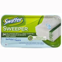 Swiffer Products - Swiffer - Wet Refill System, Cloth, 12/Box - Sold As 1 Box - Premoistened cloths for 10 Swiffer Sweeper. - Safe for use on linoleum, vinyl, ceramic and finished wood floors. - Swiffer Products - Swiffer - Wet Refill System, Cloth, 12/Box - Sold As 1 Box - Premoistened cloths for 10 Swiffer Sweeper. - Safe for use on linoleum, vinyl, ceramic and finished wood floors. -