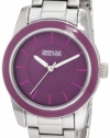 Kenneth Cole REACTION Women's RK6010 HOLIDAY-Box Set Analog Purple Enamel Bezel Watch