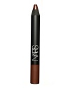 The convenience of a pencil with the application of a lipstick in a jumbo-size crayon design. Instantly coats lips with rich pigment, imparting a velvet matte finish for seamless color. The long lasting yet non-drying formula is enriched with special emollients for a creamy texture, while a combination of unique silicones ensures long-lasting, velvety color for hours.