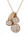 Effy Jewlery Pave Classica 14K Rose Gold Diamond Pendant, .45 TCW