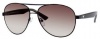 Emporio Armani EA9822/S Sunglasses - 023B Black Smoke White (CC Brown Gradient Lens) - 60mm