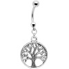 Tree of Life Belly Ring