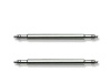 Two Stainless Steel Watchband Spring Bar Pins For Attaching Watch Band To Watches 24 mm