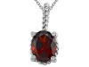 Genuine Garnet Pendant by Effy Collection® LIFETIME WARRANTY