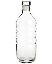 Stay hydrated in style with the Spa bottle by Artland. Wide-ribbed glass with a rounded base and metal stopper lends understated cool to casual tables. Stay hydrated in style with the Spa bottle by Artland. Wide-ribbed glass with a rounded base and metal stopper lends understated cool to casual tables.