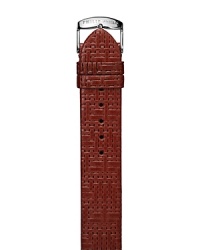 Luxe woven leather watch strap, fits size 3, 9 & 23 Philip Stein watch heads. Luxe woven leather watch strap, fits size 3, 9 & 23 Philip Stein watch heads.