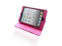 Bear Motion ® 100% Genuine Leather Folio Case for iPad Mini 7.9 / the 7.9 Inch Mini iPad Cover (Support Smart Cover Function) - MP Pink Bear Motion ® 100% Genuine Leather Folio Case for iPad Mini 7.9 / the 7.9 Inch Mini iPad Cover (Support Smart Cover Function) - MP Pink