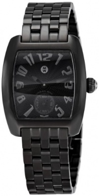 Michele Women's MWW02A000509 Urban Mini Black Dial Watch Michele Women's MWW02A000509 Urban Mini Black Dial Watch