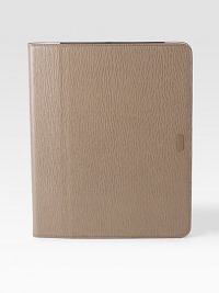 EXCLUSIVELY OURS. Tote your iPad® in style with this signature logo stamped leather case.LeatherAccommodates all standard iPad models8½W X 10¾HMade in Italy EXCLUSIVELY OURS. Tote your iPad® in style with this signature logo stamped leather case.LeatherAccommodates all standard iPad models8½W X 10¾HMade in Italy