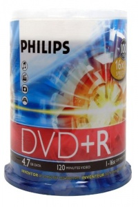 DVD+R 4.7GB DATA 120MIN VID 16X 100-SPINDLE DVD+R 4.7GB DATA 120MIN VID 16X 100-SPINDLE