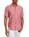 Saltaire Men's Short Sleeve Riviera Check Shirt