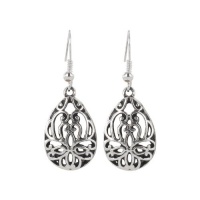 Filigree Teardrop Earrings Filigree Teardrop Earrings