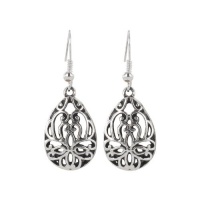 Filigree Teardrop Earrings