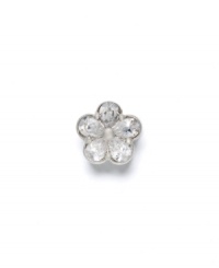 A fantastic flower bead that sparkles and shines, featuring cubic zirconia accents and sterling silver. Donatella is a playful collection of charm bracelets and necklaces that can be personalized to suit your style! Available exclusively at Macy's. A fantastic flower bead that sparkles and shines, featuring cubic zirconia accents and sterling silver. Donatella is a playful collection of charm bracelets and necklaces that can be personalized to suit your style! Available exclusively at Macy's.
