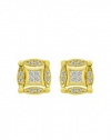 Effy Jewlery DiVersa 14K Yellow Gold Diamond Earrings, 1.02 TCW