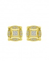 Effy Jewlery DiVersa 14K Yellow Gold Diamond Earrings, 1.02 TCW