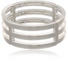 Kenneth Cole New York Silver Cut-Out Stretch Bracelet, 8