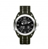 Fossil Men's BQ9383 Olive Stainless Steel Bracelet Black Analog-Digital Dial Watch