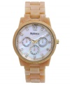 A chic watch from Style&co. with mother-of-pearl and cream hues.
