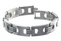 Dolan Bullock Tuscany Steel, Titanium & 18k Gold Bracelet Dolan Bullock Tuscany Steel, Titanium & 18k Gold Bracelet