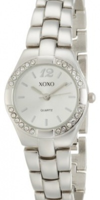 XOXO Women's XO109 Silver Dial Silver-tone Bracelet Watch XOXO Women's XO109 Silver Dial Silver-tone Bracelet Watch