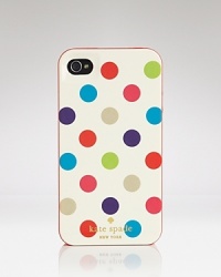 More than meets the iPhone: this kate spade new york resin case hits the spot with its glam graphic. More than meets the iPhone: this kate spade new york resin case hits the spot with its glam graphic.