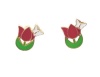 Crazy Sale!!!Cute Flower with Butterfly Stud Earrings