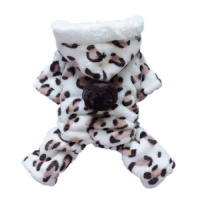 Adorable Leopard Dog Coat for Dog Hoodie Dog Clothes Soft Cozy Pet Clothes,S Adorable Leopard Dog Coat for Dog Hoodie Dog Clothes Soft Cozy Pet Clothes,S