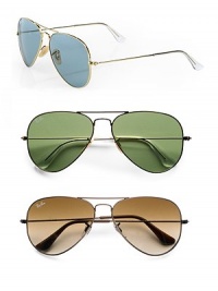 The original favorites with metal frame. Available in gold with green lens, gold with pink-brown lens or gold with sky blue lens. UV400 lens 100% UV protective Made in Italy The original favorites with metal frame. Available in gold with green lens, gold with pink-brown lens or gold with sky blue lens. UV400 lens 100% UV protective Made in Italy