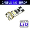 AGT 2 pcs Canbus Error Free Warning Wedge T10 W5W, 168, 194 5050 SMD LED Light for Audi, BMW, Benz