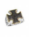 Effy Jewlery Balissima Black Diamond Ring, .23 TCW Ring size 7