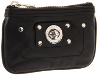 Marc by Marc Jacobs Totally Turnlock Mini Skinny Coin Pouch Bag w Keychain Black Marc by Marc Jacobs Totally Turnlock Mini Skinny Coin Pouch Bag w Keychain Black