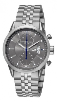 Raymond Weil Men's 7735-ST-60001 Freelancer Grey Chronograph Dial Watch Raymond Weil Men's 7735-ST-60001 Freelancer Grey Chronograph Dial Watch