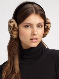 EXCLUSIVELY AT SAKS. This animal print design is simply chic and cozy with a soft band. PolyesterImported EXCLUSIVELY AT SAKS. This animal print design is simply chic and cozy with a soft band. PolyesterImported