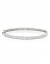 Effy Jewlery Pave Classica Diamond Bangle Bracelet, 3.15 TCW