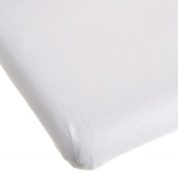Carters Easy Fit Jersey Cradle Fitted Sheet, White Carters Easy Fit Jersey Cradle Fitted Sheet, White