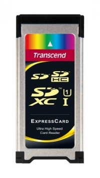 Transcend Express Card Reader for SD/SDHC/SDXC/UHS-1 (TS-RDF1) Transcend Express Card Reader for SD/SDHC/SDXC/UHS-1 (TS-RDF1)