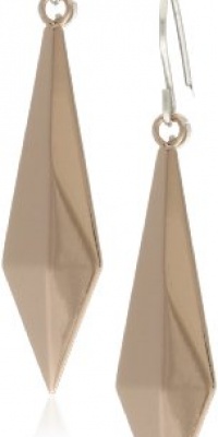 Elizabeth and James Geodisic 18k Rose Gold-Plated Drop Earrings Elizabeth and James Geodisic 18k Rose Gold-Plated Drop Earrings