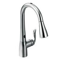 Moen 7594EC Arbor With Motionsense One-Handle High Arc Pulldown Kitchen Faucet, Chrome Moen 7594EC Arbor With Motionsense One-Handle High Arc Pulldown Kitchen Faucet, Chrome